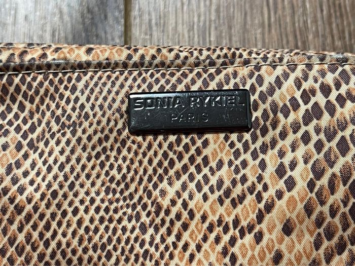 Superbe Sac Sonia Rykiel 🌸 Tissu lezard - photo numéro 7