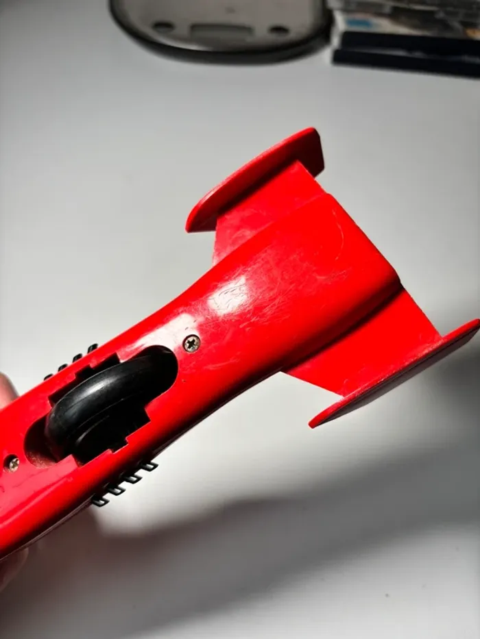 Jeux jouet ancien vintage Meccano Triang Gyro Jet Laker Special 401 Voiture Fusee Rouge Annees 70 - photo numéro 4