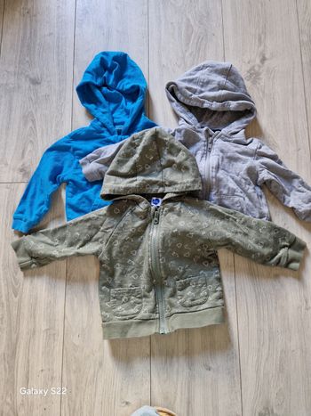 3 sweat garçon 18 mois