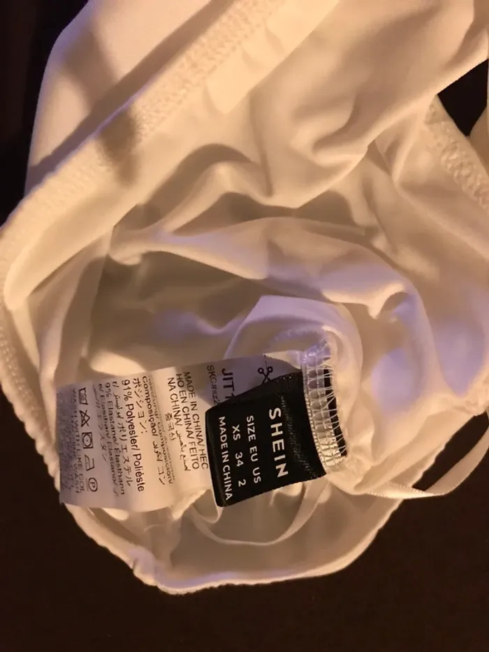 tshirt bandeau taille xs - photo numéro 2