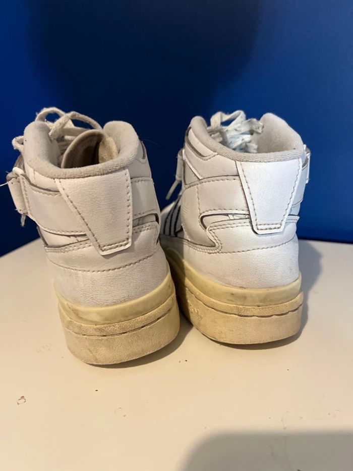 adidas forum montante blanche à restaurer - photo numéro 7