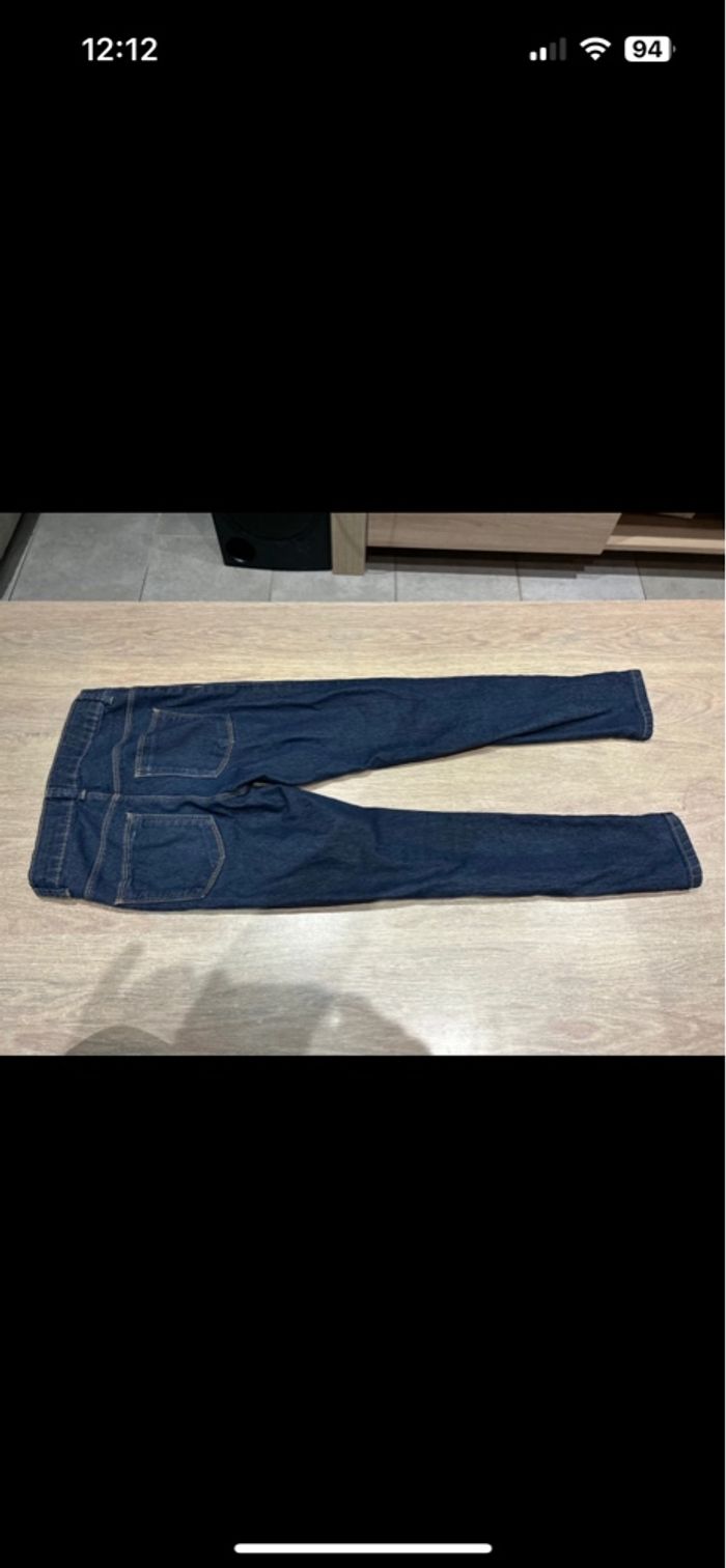 Pantalon jean bleu 10 ans skinny - photo numéro 4