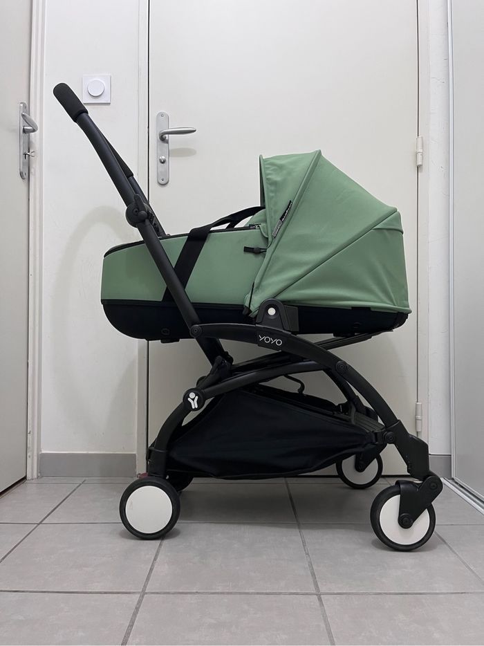 Poussette YOYO avec nacelle et pack 6+ peppermint