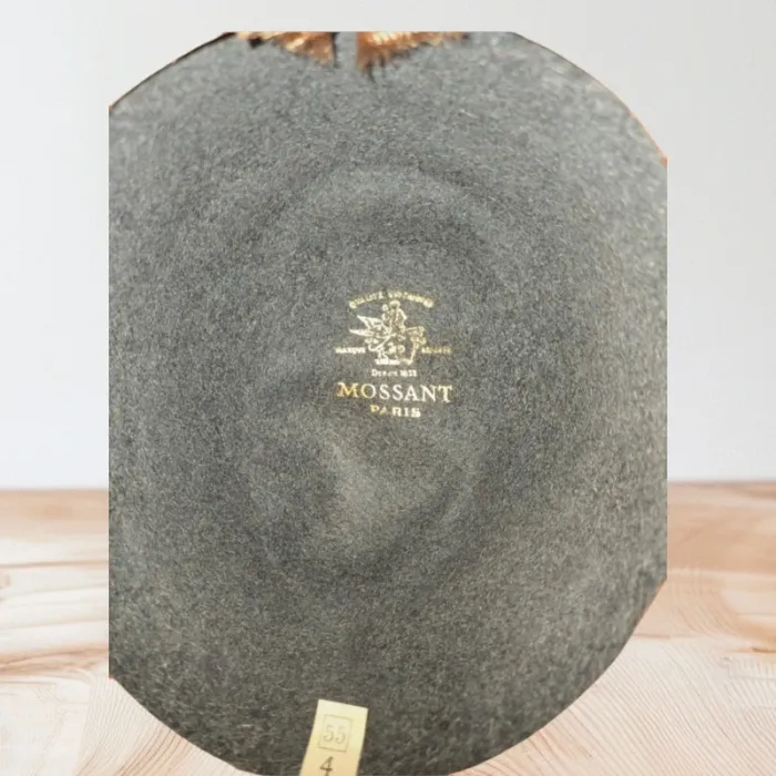Magnifique chapeau mossant paris neuf - photo numéro 4