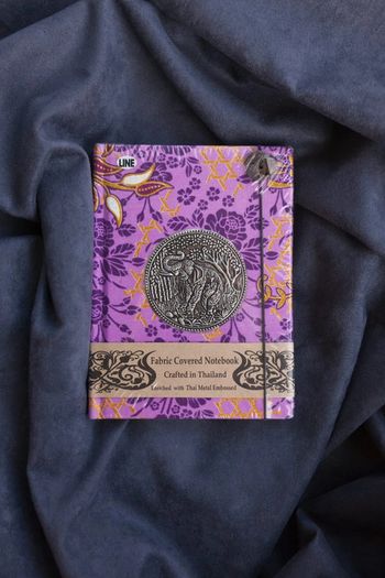 Petit carnet de notes en tissu