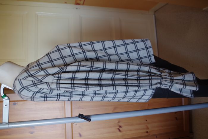 Mango - Pull-over  à carreaux gris T M - photo numéro 6