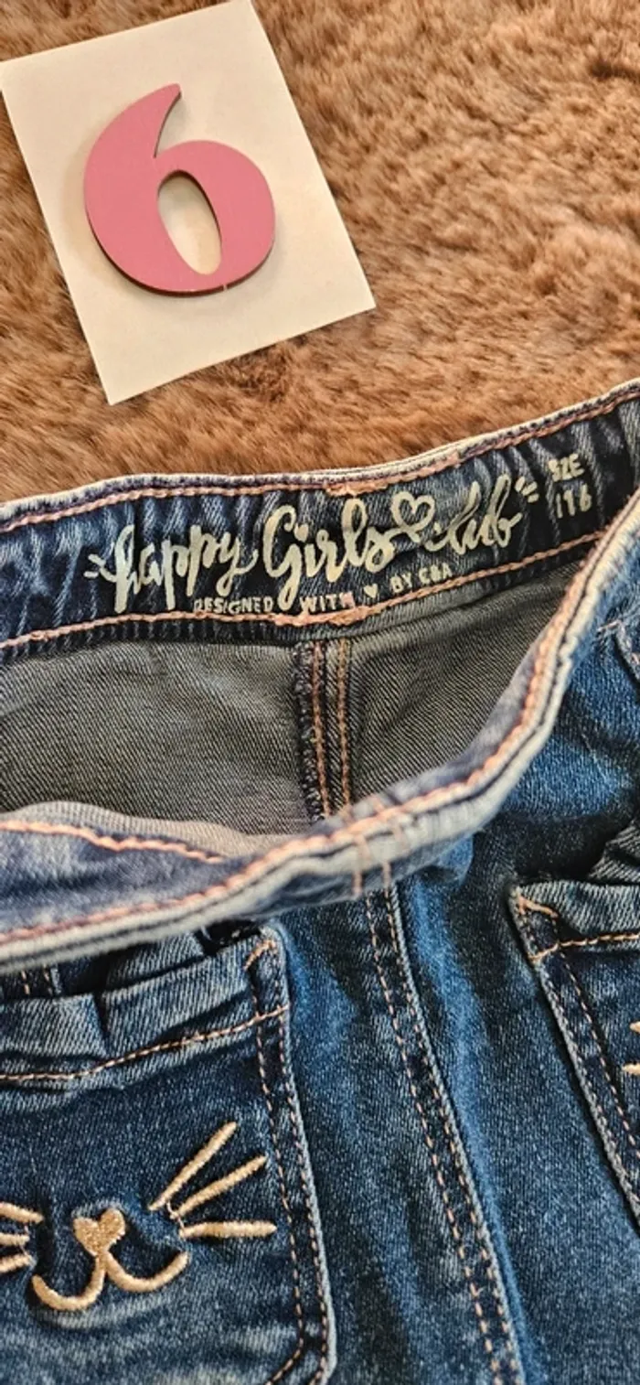 Jupe jeans 6 ans - photo numéro 2
