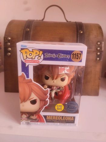 Figurine Funko Pop Black Clover Mereoleona 1157 GITD