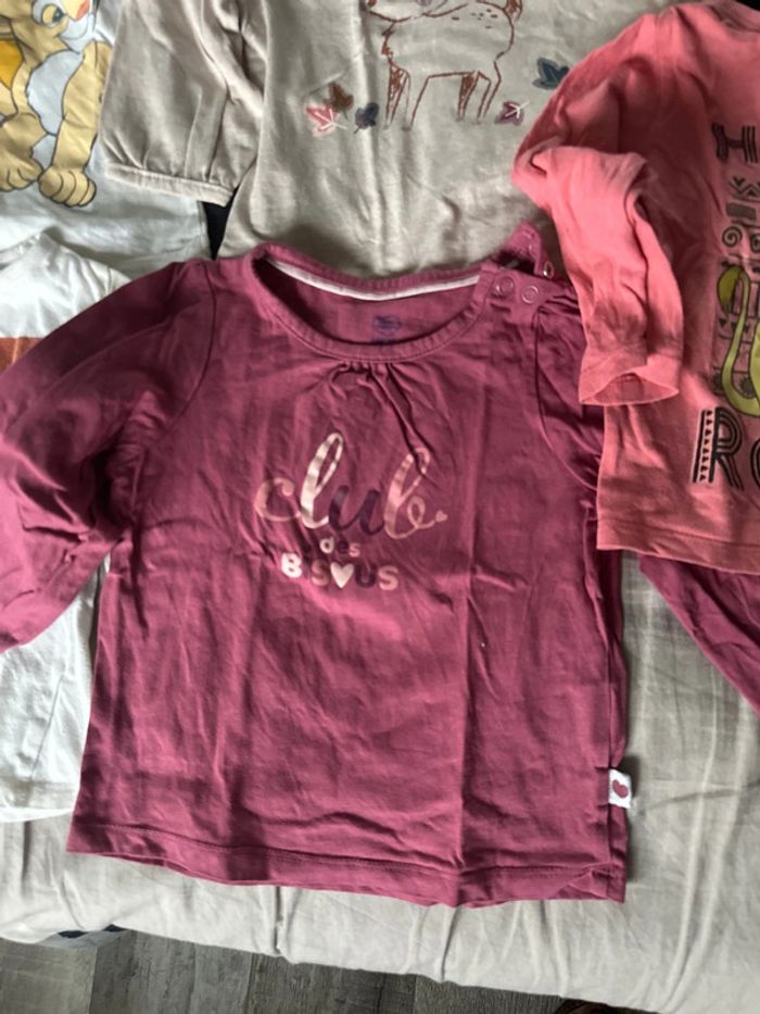 Lot de 8 t-shirt manche longue 24 mois - photo numéro 7