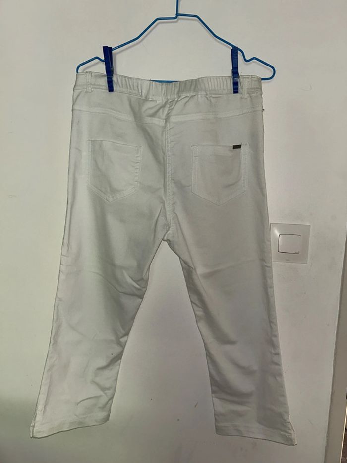 Pantalon blanc T.44 - photo numéro 2