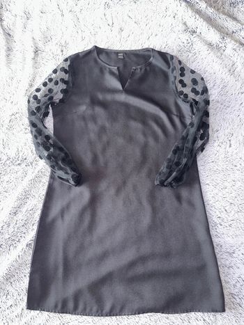 Robe courte à pois