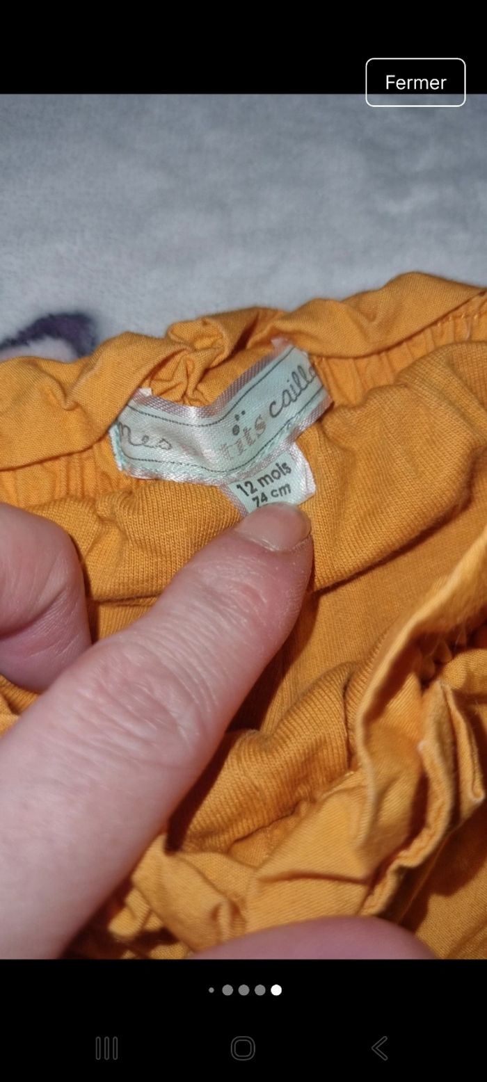 Pantalon doublé 12 mois en très bon état - photo numéro 9