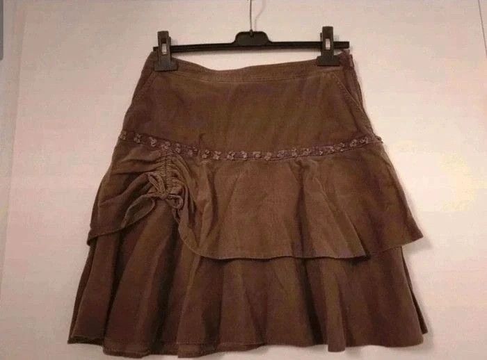 Jupe courte marron glacé Camaïeu taille 36