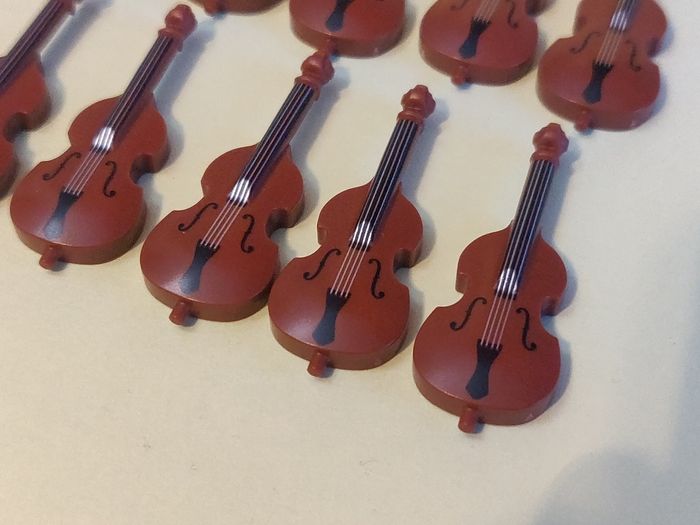 Lot 10 contrebasses Lego - en parfait état jamais utilisées - vrai Lego - photo numéro 4