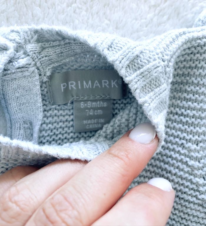 Robe en maille «  Primark » 9 mois - photo numéro 2