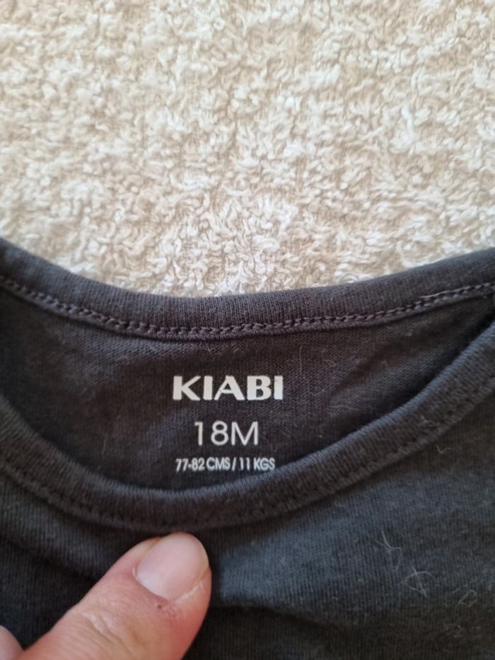 Tee-shirt kiabi noir - photo numéro 2