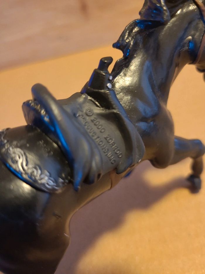 Figurines cheval zorro papo vintage - photo numéro 6