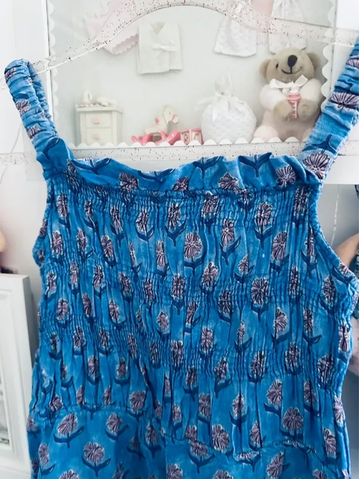 Combinaison bleu Zara - photo numéro 2