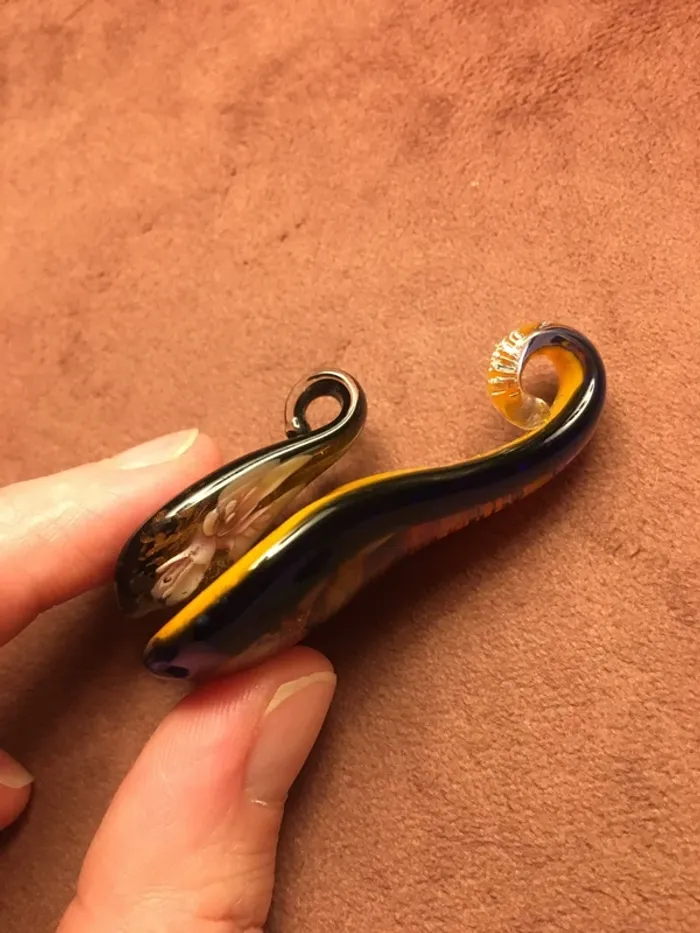 Pendentif en verre soufflé - photo numéro 8