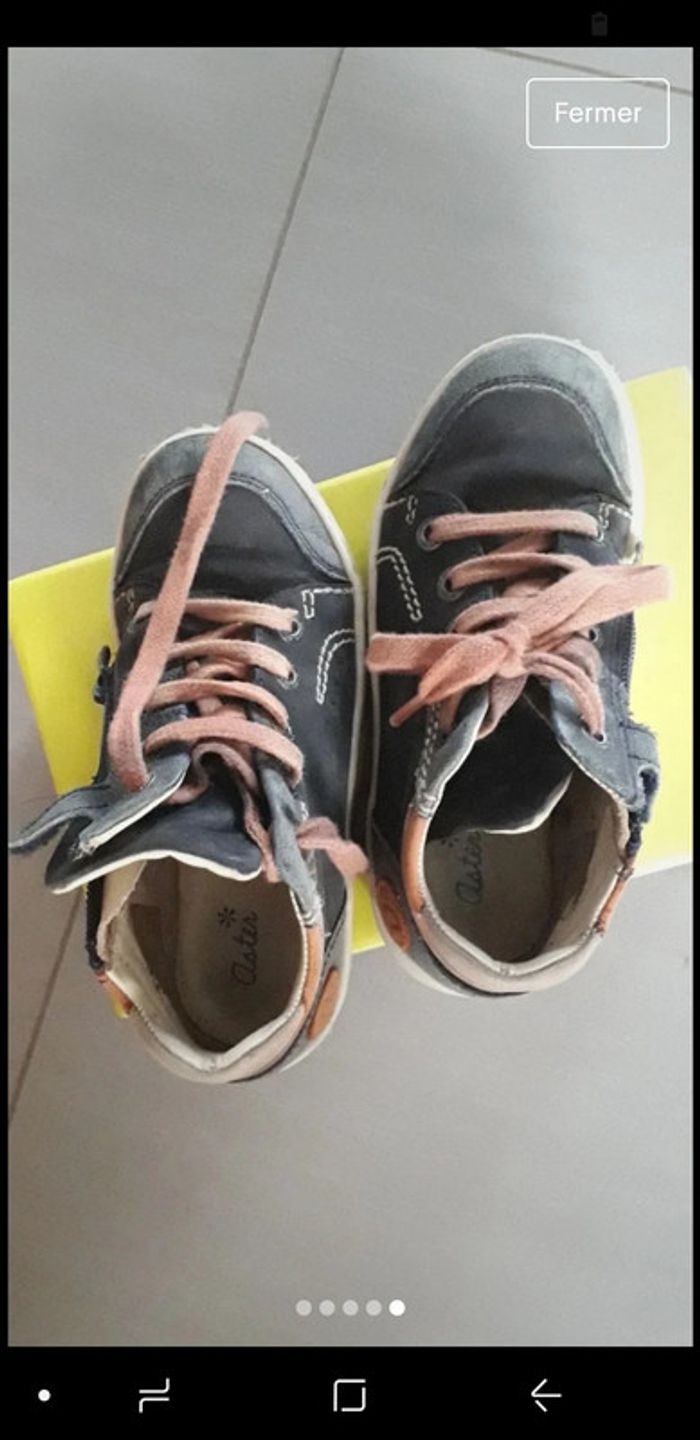 Chaussures cuir garçon Aster