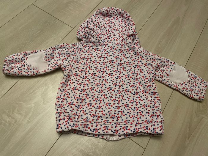 Gilet zippé à capuche Sergent Major 18 mois - photo numéro 3