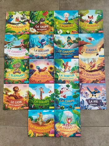 Collection complète macdo contes d'animaux étonnants