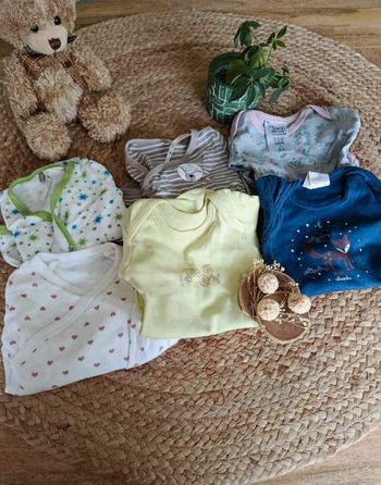 Lot de 6 bodies manches longues