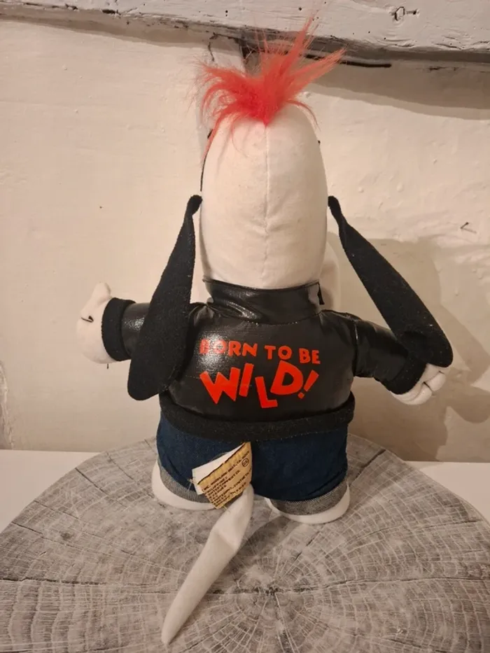 Peluches Droopy Happy et Biker - Applause 1990 et 1994 - photo numéro 6