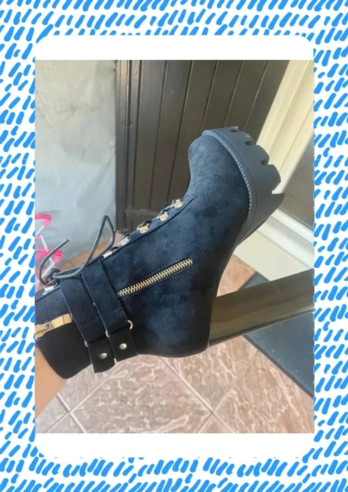 Bottines à talon haut 39 Raid Wide Fit Asos - photo numéro 8