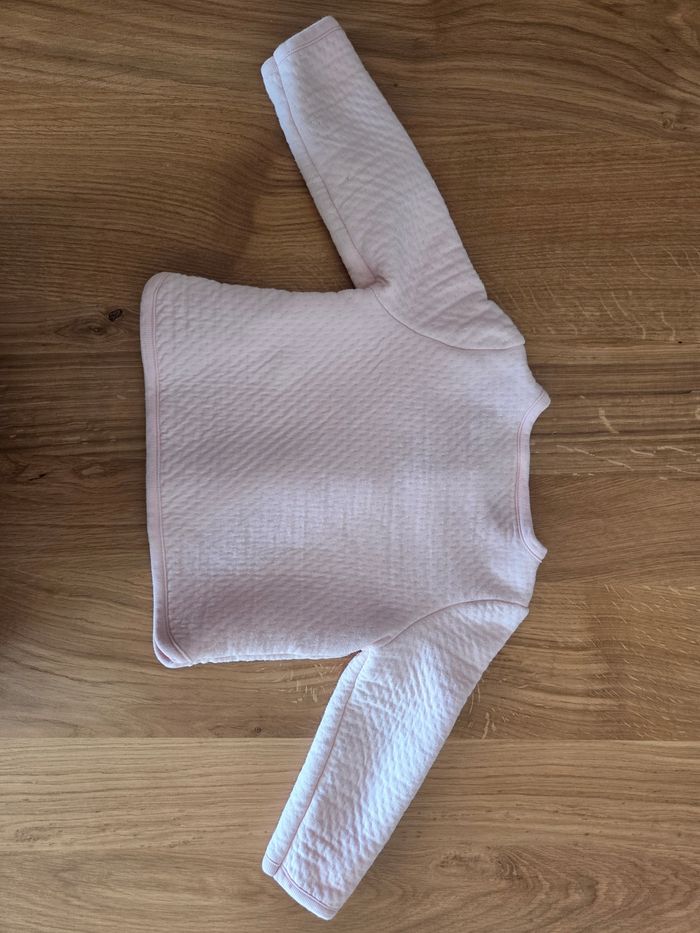 Gilet Petit Bateau rose pale - photo numéro 6