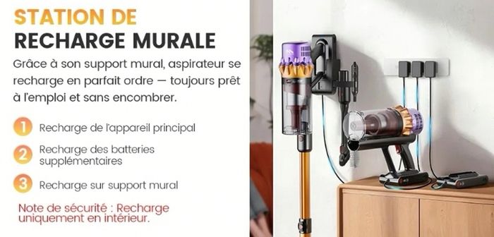 ASPIRATEUR BALAI SANS FIL ERABROS EV5 - photo numéro 10