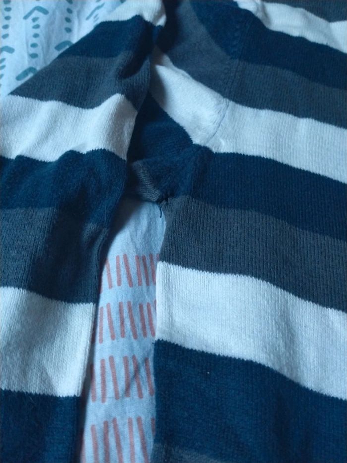 Pull fin rayé 14 ans - photo numéro 5
