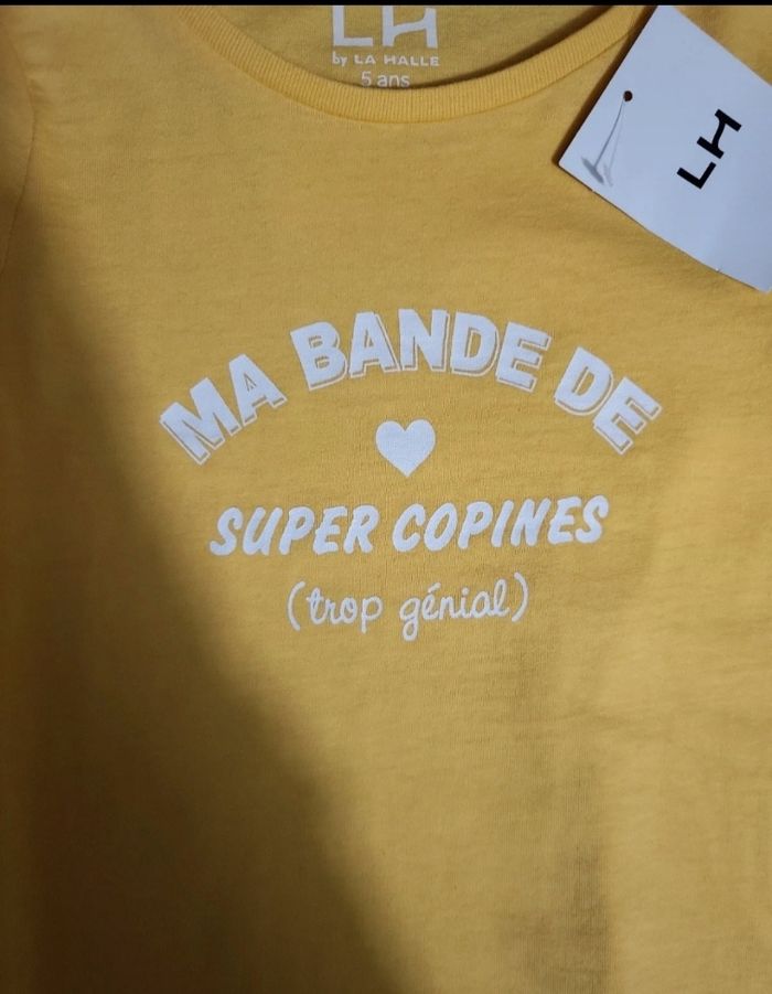 Tee shirt ML La halle 5ans - photo numéro 2