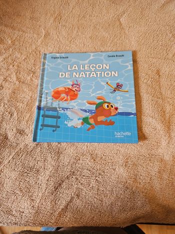 Livre la Leçon de Natation Hachette - Neuf
