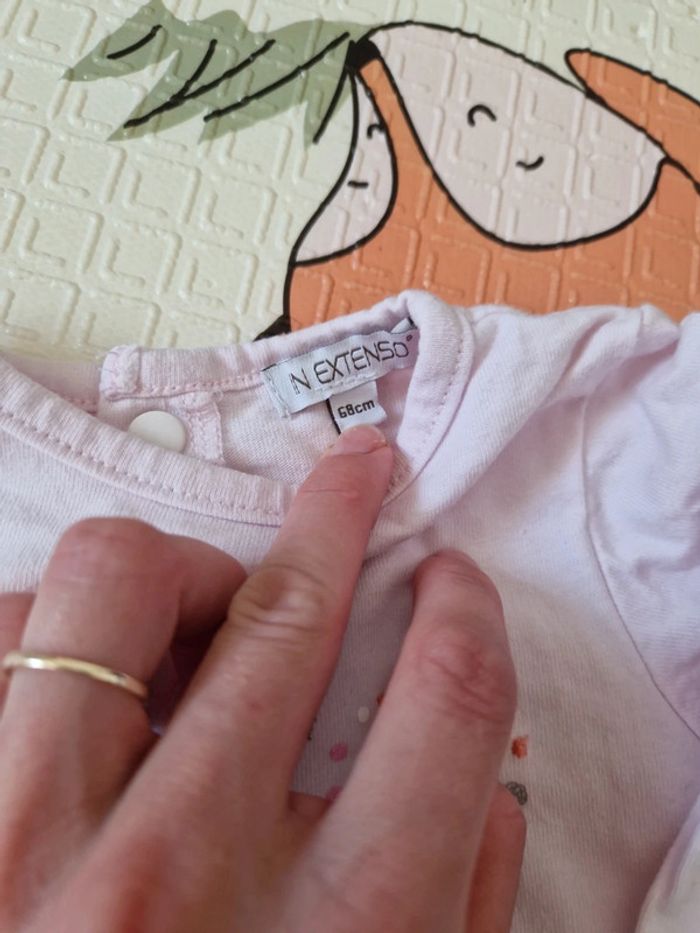Lot 2 pyjamas +1 body assorti - photo numéro 5
