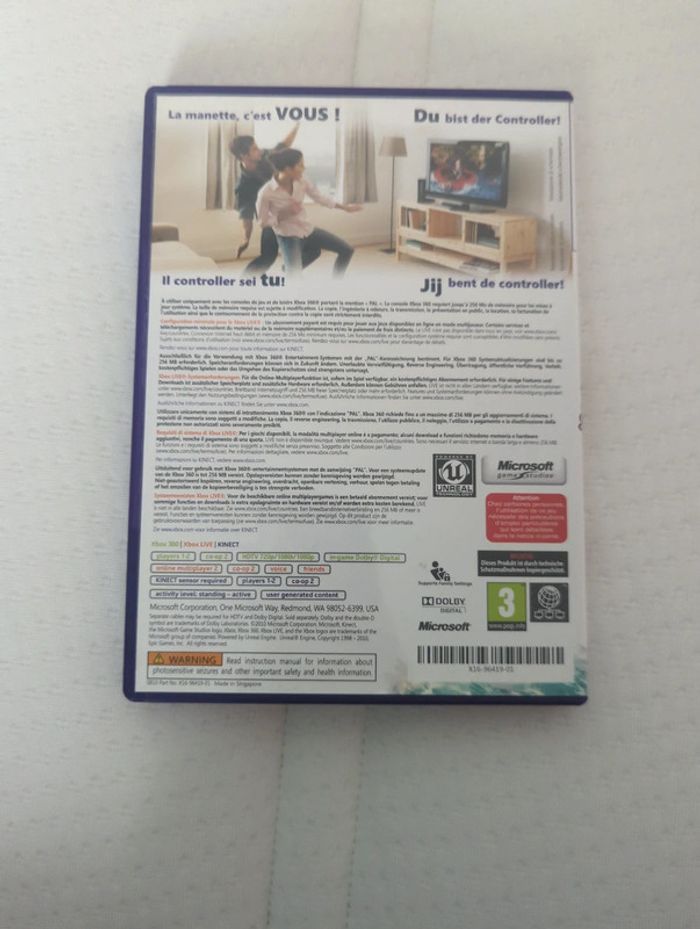 Jeux Xbox 360 kinect aventure - photo numéro 2