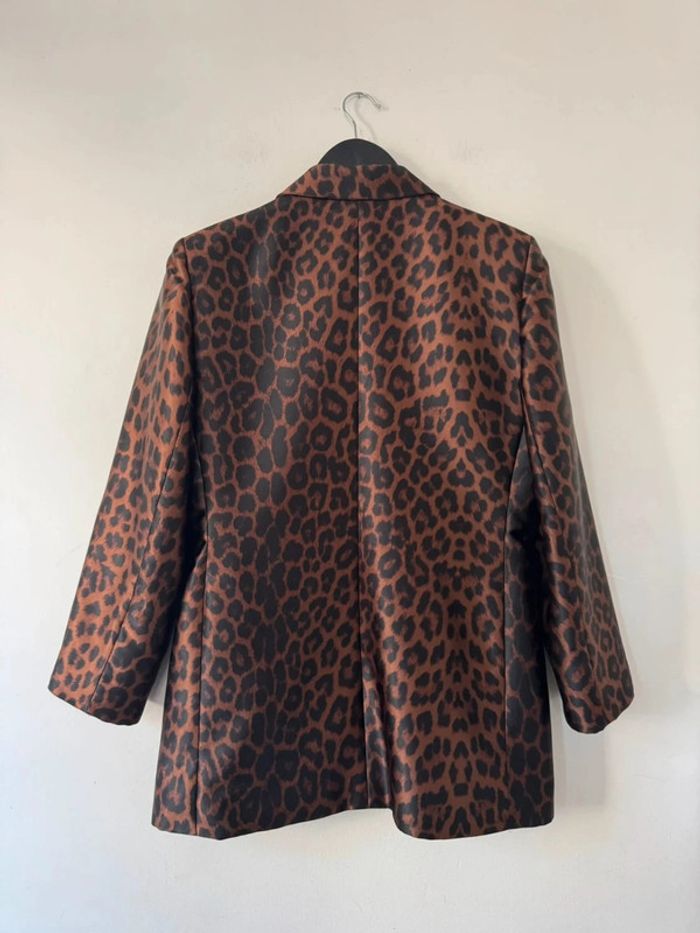 Veste Blazer Léopard Print Yves Saint Laurent Vintage - photo numéro 7
