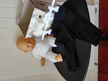 👧 Legging court noir fille 5 ans – Très bon état