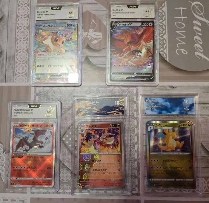 Lot de cartes pokémon japonaises + 2 françaises - photo numéro 2