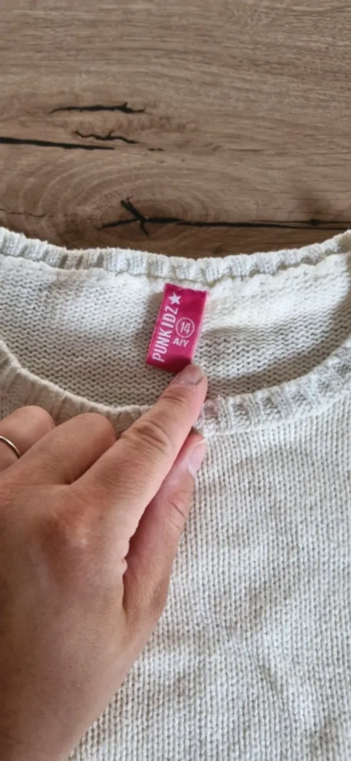 Pull beige - photo numéro 2