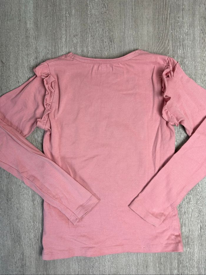 T-shirt ML happy taille 7 ans 122 cm - photo numéro 7