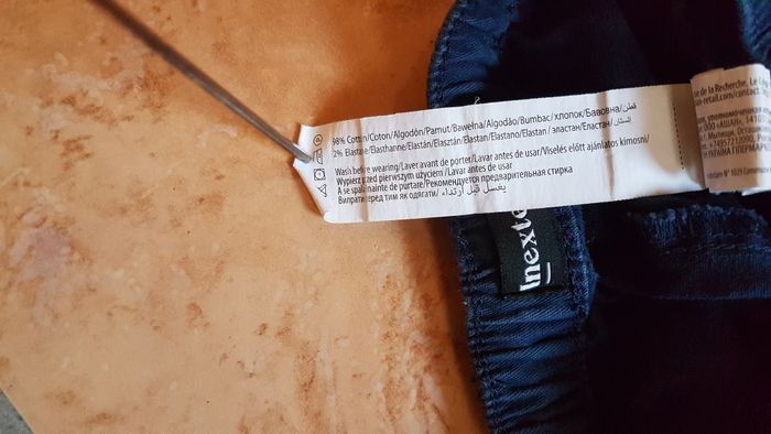 Pantalon garçon 18 mois marine In extenso - photo numéro 4