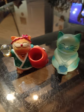 Figurines Chats japonais porte-bonheur 