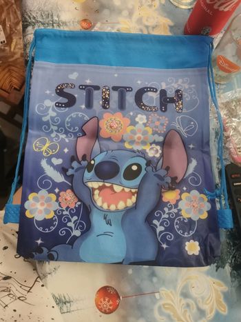 Sac stich bleu