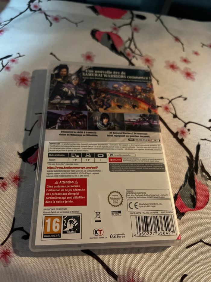 Jeu Nintendo switch samurai Warriors 5 - photo numéro 3