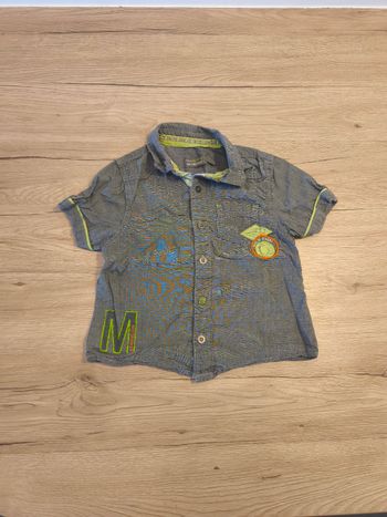 Chemise manche courte 2 ans