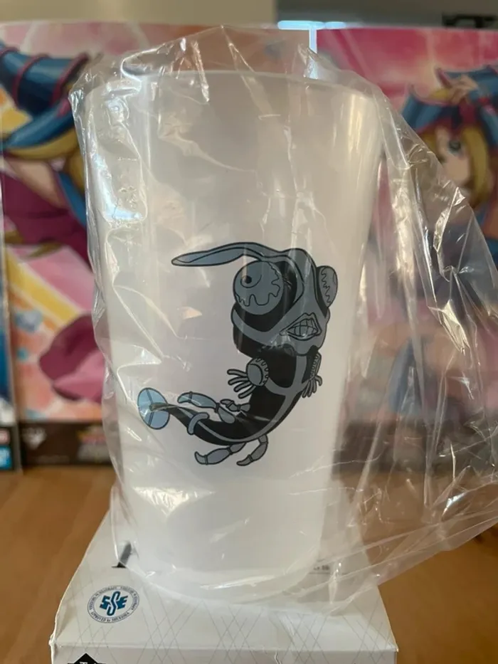 JoJo's Bizarre Adventure – Verre plastique Foo Fighters Ichiban Kuji Stone Ocean 12 cm - photo numéro 2