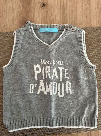 Pull sans manche 18mois