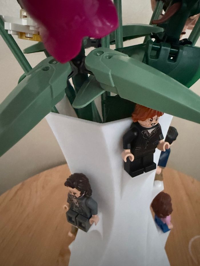 Vase idéal fleurs lego 3D - photo numéro 2
