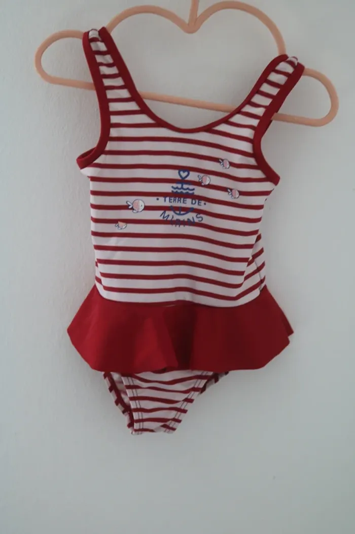 Maillot de bain fille Terre de marins 12 mois - photo numéro 2